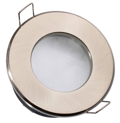 Svietidlo HALOGEN Okrúhle AQUS GU10 IP44 Satin