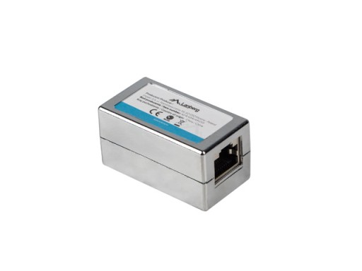 Adaptér RJ45-RJ45 cat.5e, tienený Lanberg