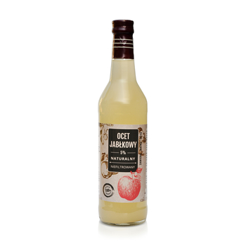 1x 500 ml NATURO jablčný ocot, nefiltrovaný, 5%