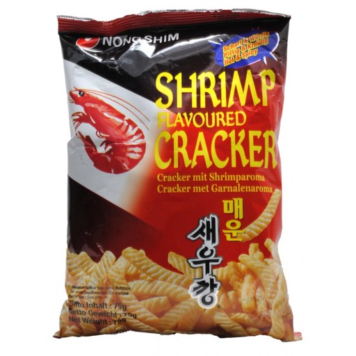 Krevetové lupienky, pikantné 75g - Nongshim