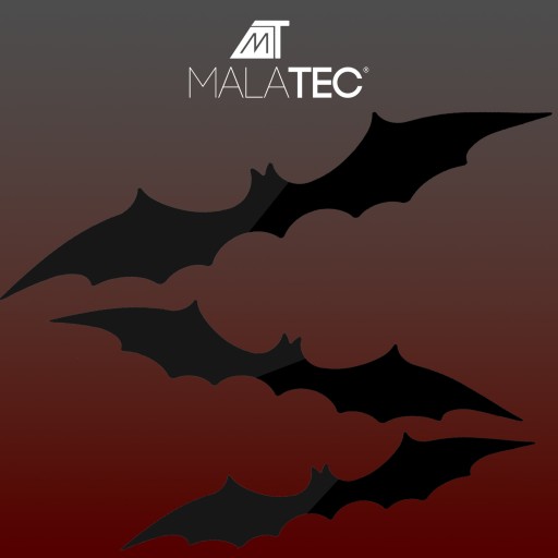 Netopier - dekoračná sada 3 ks. Malatec 22004