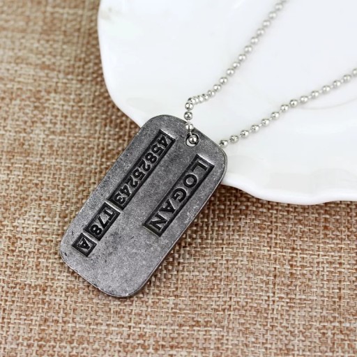 Náhrdelník X - Men Wolverine Logan Dog Tag