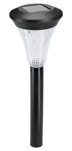 Solárne LED záhradné svietidlo, vstavaný stĺpik