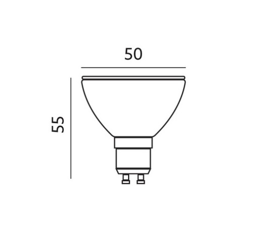 GU10 Premium 5W 4000K 230V Kobi Light LED žiarovka