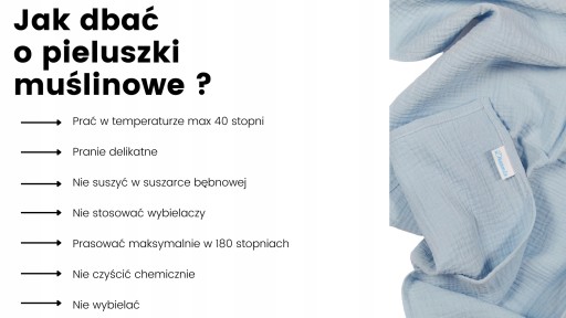 PLIENKA MUSLÍN PREMIUM 1 ks GOTS