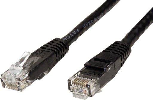 LAN UTP Cat 6 sieťový kábel, krútená dvojlinka RJ45, 1,5 m