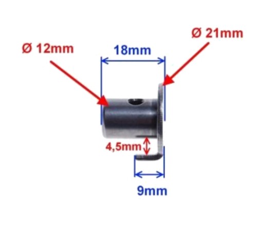 MINI CROSS ROMET 125 4 154 FMI hnacie tiahlo spojky motora