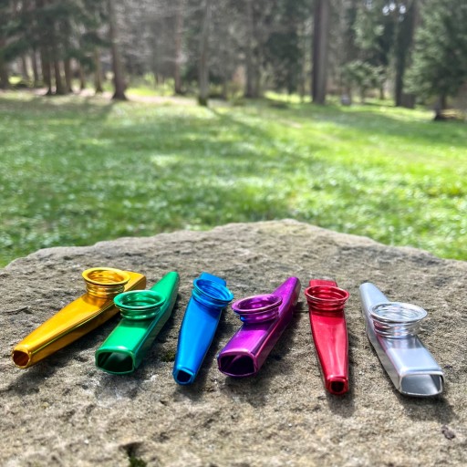 Zlaté KAZOO Zelené POUZDRA + MEMBRÁNA