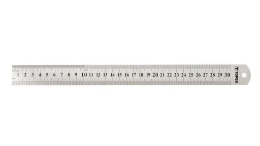 Pravítko 30 cm nerezové pravítko