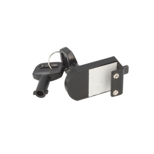 AUDIO nábytkový zámok na TV skrinky - ČIERNA