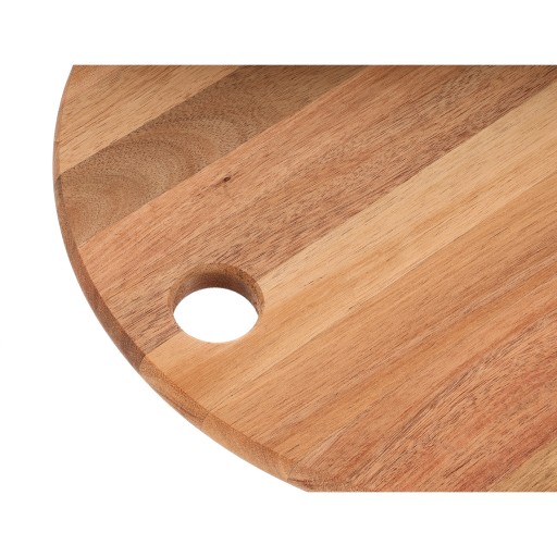 Akáciová doska okrúhla 25,5 cm 11349