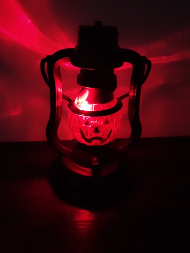 LED HALLOWEEN TEKVICOVÁ LAMPA + BATÉRIE DEKORATÍVNA LAMPA DEKORATÍVNA LAMPIÓNA