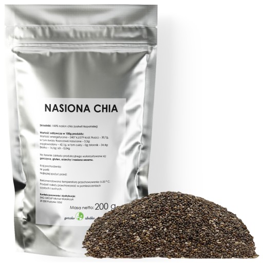 CHIA SEEDÁ Semená šalvie španielskej 200g