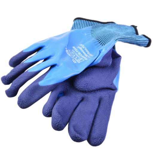 VODEODOLNÉ PRACOVNÉ RUKAVICE LATEXOVÉ XL-10 1 PÁR