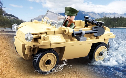 SLUBAN BLOKUJE VOJENSKÉHO AUTOVOJAKA WW2