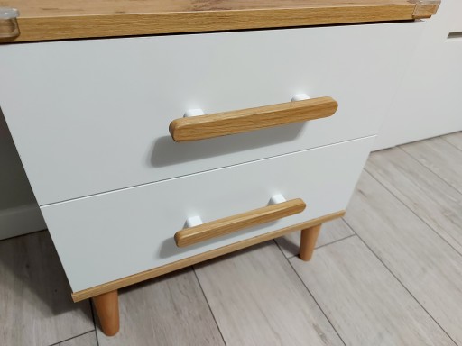 Drevená nábytková rúčka z dubu, dĺžka 160mm, rozteč 96mm POĽSKÝ VÝROBCA