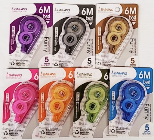 CORRECTION TAPE 5mm x 8m myš do školskej kancelárie