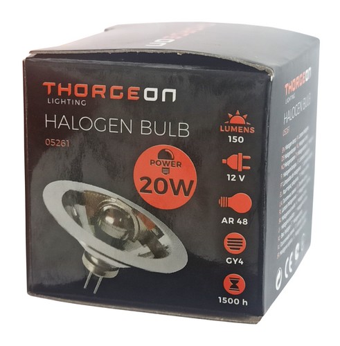 HALOGENOVÁ LAMPA 20W AR48 GY4 24V THORGEON