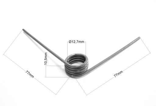 STORNÁ PRUŽINA d=2,0 * Dz=17 * TYP C - 1 ks.