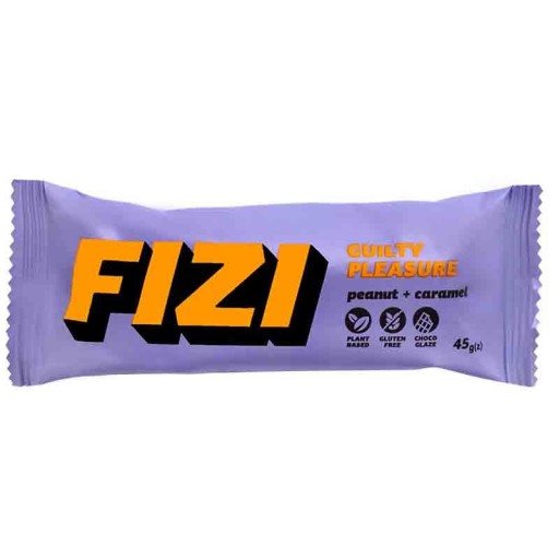FIZI Arašidová+Karamelová tyčinka 45g BEZ CUKRU