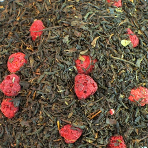 EARL GREY čierny listový čaj S MALINAMI 100g