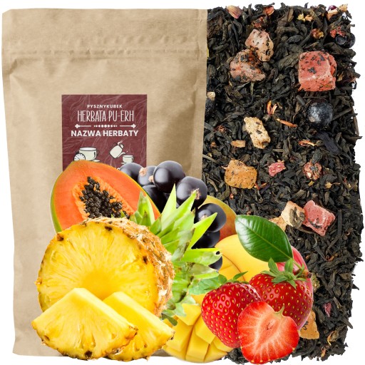 Červený čaj Pu-Erh FANTAZJA 50g CHUDNUTIE
