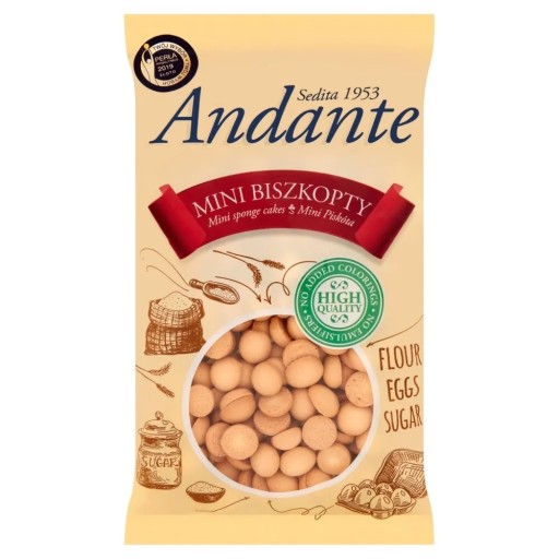 Andante mini piškóty 120g NAJLACNEJŠIE