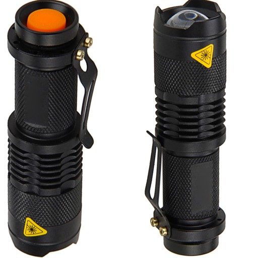 NABÍJACIA TAKTICKÁ LED baterka, VEĽMI VÝKONNÁ