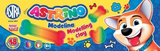 Modelovacia hmota 18 farieb Astrino Astra - Kreatívna zábava!