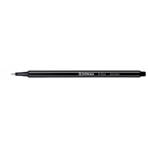 Jemná linka Donau D-Fine, 0,4 mm, čierna
