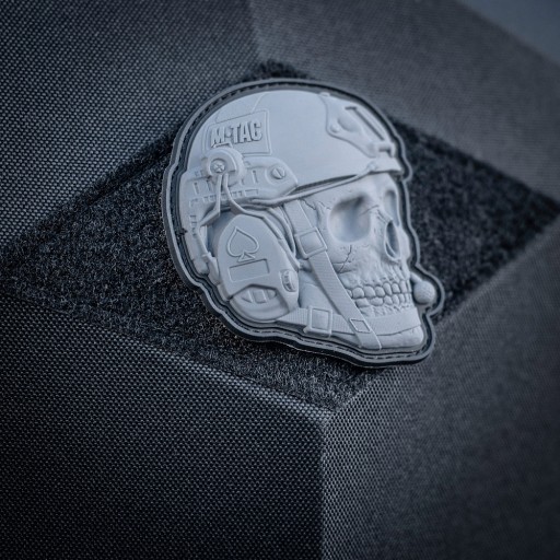 3D PATCH OPERÁTOR PRILBA LEBKA FAST PVC M-TAC GREY