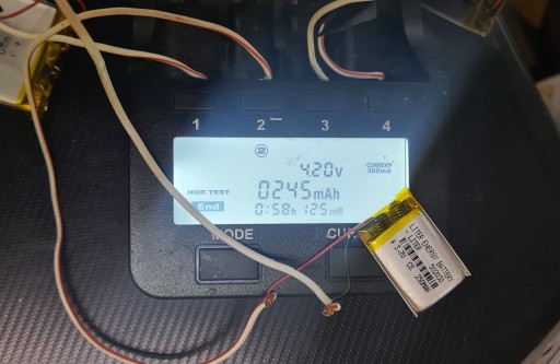 Batéria Li-Polymer 3,7V 250mAh + PCM