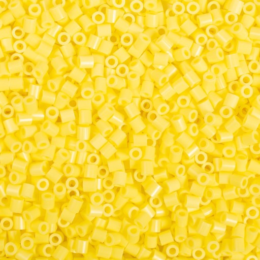DIY zažehľovacie korálky 5 mm pastelovo žltá 1000 ks