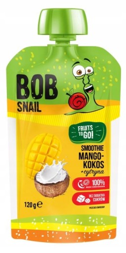 TROPIC Bob Slimák OWOLOVO SMOOTHIE Tropická zmes chutí OVOCIE NATURAL