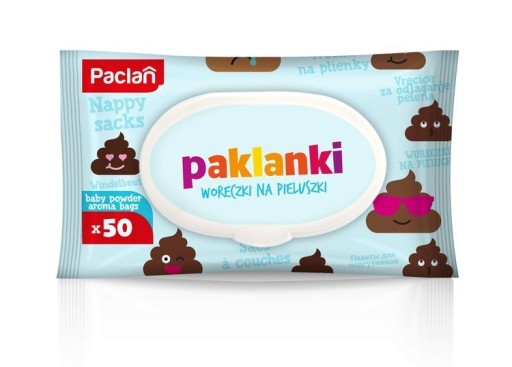 PAKLANKI aromatické vrecúška na plienky 50 ks!
