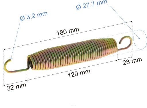 PRUŽINA NA TRAMPOLÍNU 18CM