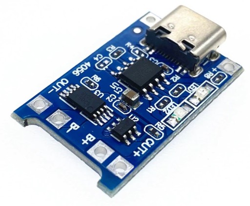 TP4056 18650 Li-ion nabíjačka USB typu C