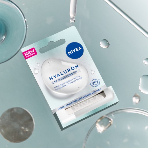 NIVEA HYALURON MOISTURE PLUS Hydratačný balzam - rúž 5,2g