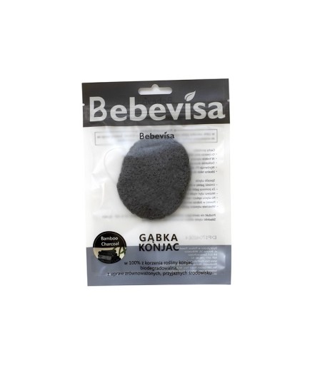 KONJACOVÁ HUBKA NA TVÁR, BAMBUSOVÉ UHLIE, BEBEVISA