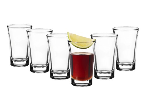 SKLO 40ml NA VODKU, TINKTÚRU, LIKÉR, UDRŽATEĽNÝ