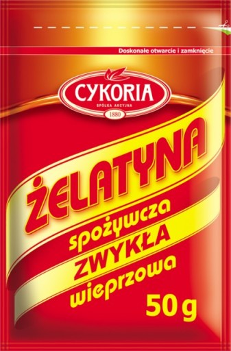 POTRAVINÁRSKA ŽELATÍNA, ČAKANKA, 50g