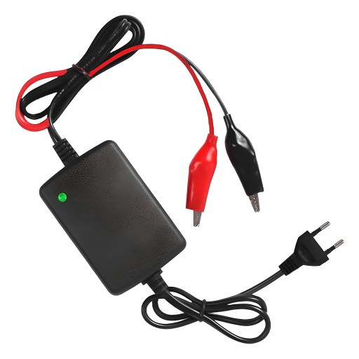 KOMPAKTNÁ SIEŤOVÁ NABÍJAČKA PRE GÉLOVÉ BATÉRIE AUTOMATICKÁ 12V 20W 1,5A