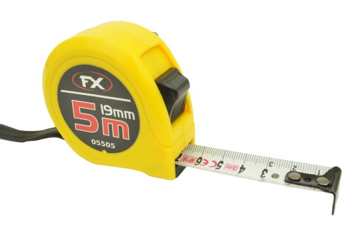 MEASURE FX páska sťahovacia páska 5m so zarážkou STRONG