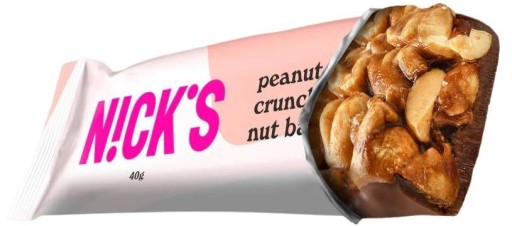 Peanut Crunch Bar Keto Nicks bez cukru