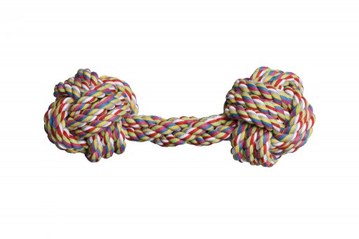 Činka Pet Nova vyrobená z bavlneného lana 6x17cm