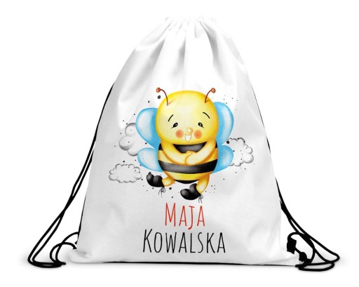 Batoh do škôlky taška na topánky s názvom BEE