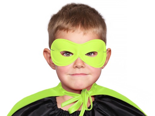 MASKA SUPERHRDINA SUPERHRDINKA ZELENÁ