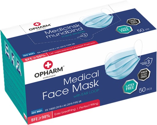 POĽSKÉ CHIRURGICKÉ MASKY MEDICAL IIR MASK