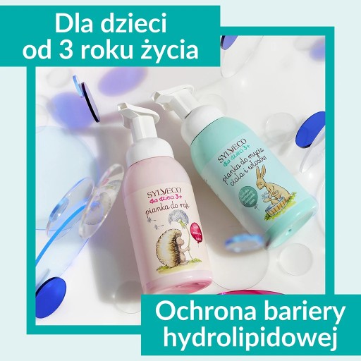 SYLVECO pre deti Pena na umývanie tela a vlasov