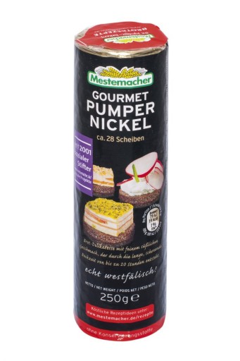 MESTEMACHER PUMPERNIKEL PARTY 250G RAŽNÝ CHLIEB NA OBJÍDKY Predjedlá
